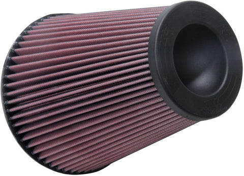 K&N Universal Clamp-On Air Filter: High Performance, Premium, Washable, Replacement Filter: Flange Diameter: 6 In, Filter Height: 9 In, Flange Length: 0.625 In, Shape: Round Tapered, RC-50460
