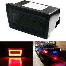 iJDMTOY Smoked Lens 3-in-1 Full LED Rear Fog Light Kit Compatible with Subaru Impreza WRX/STI or Crosstrek, Function as Tail/Brake Lamp, Backup Reverse Light (Includes Wire Harness & Mounting Bracket