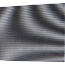 A/C Condenser Compatible with 1999-2007 Ford F-250 Super Duty/F-350 Super Duty and 2000-2005 Ford Excursion and 1999-2007 Ford F-450 Super Duty/F-550 Super Duty 5.4L/6.8L/7.3L Eng.