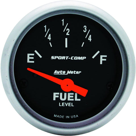 Auto Meter 3317 Sport-Comp Electric Fuel Level Gauge