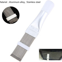 Air Conditioner Fin Comb, AC Condenser Fin Straightener Cleaner Evaporator Radiator Fin Cleaning Tool