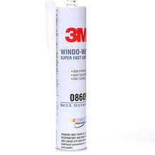 3M 08609 Window-Weld Super Fast Urethane Black Cartridge - 10.5 fl oz.