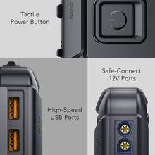 Roav Jump Starter, by Anker, 400A Peak 12V 9000mAh, for Gasoline Engines up to 2.8L, Portable Charger Power Bank, Advanced Safety Protection and Built-In LED Flashlight (Renewed)