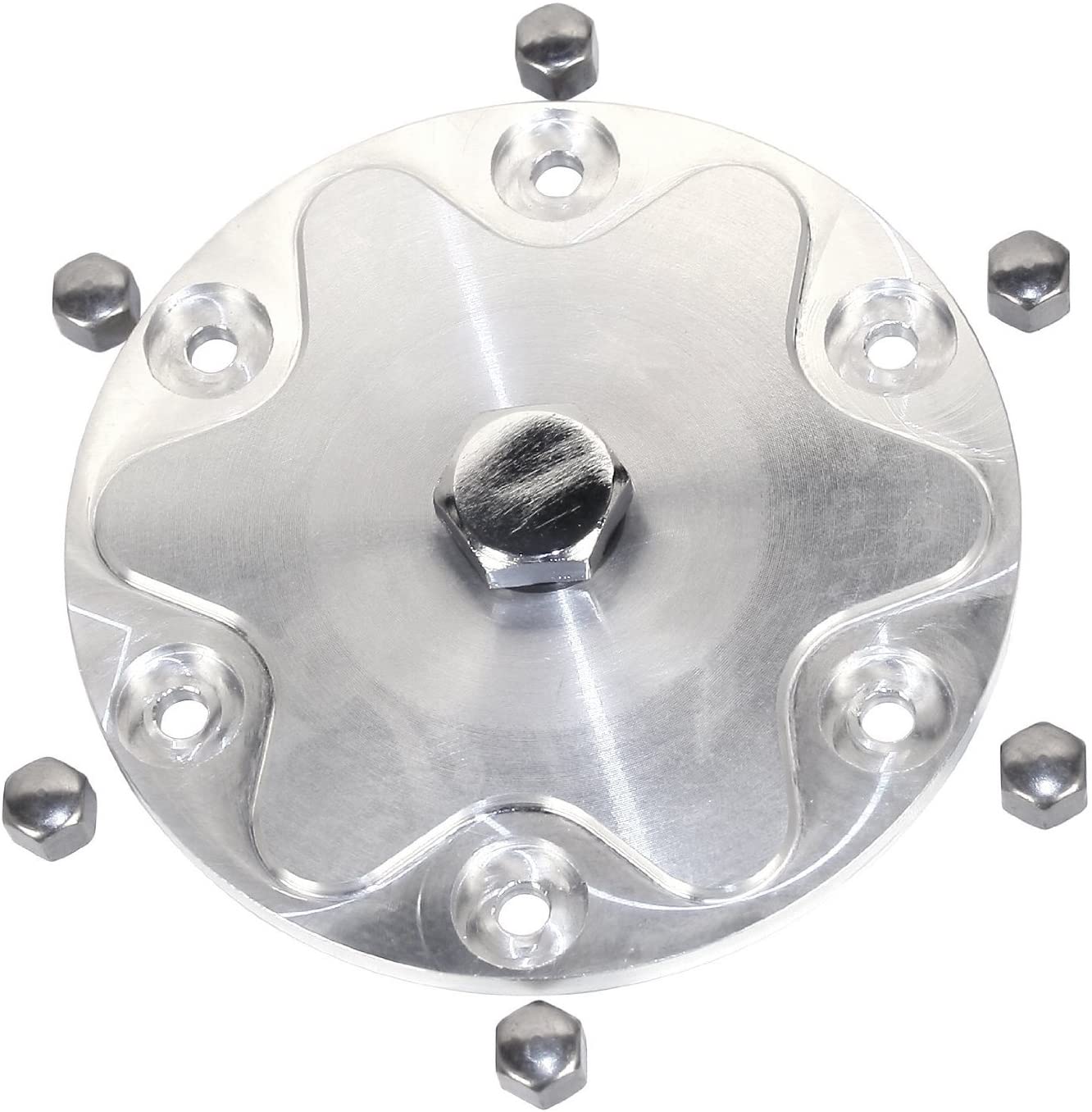Billet Aluminum Oil Sump Drain Plate, With Plug, Compatible with Dune Buggy