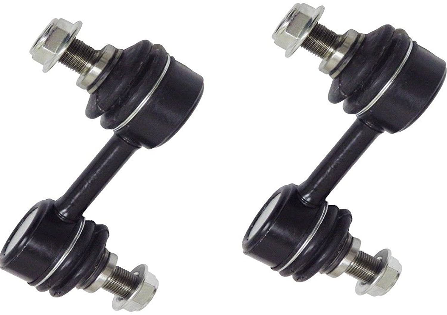 Both (2) Brand New Front Stabilizer Sway Bar End Link - Driver and Passenger Side for 04-13 Infiniti QX56 - [15-16 QX80] - 2004-2015 Nissan Armada - [2004-2015 Nissan Titan]