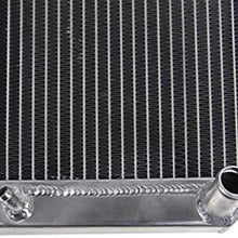 OzCoolingParts OEM Replacement Racing All Aluminum Motorcycle Radiator for 2003-2006 04 05 Kawasaki Z1000 ZR1000A
