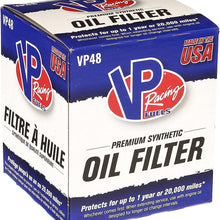 VP Racing 20,000 Mile Premium Full Synthetic Oil Filter,VP48, Fits Buick, Cadillac, Chevrolet, GMC, Chrysler, Dodge, Jeep