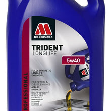 Millers Oils Trident Longlife 5w40 full synthetic 5 liter
