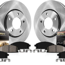 Power Stop KOE2162 Autospecialty Front and Rear Replacement Brake Kit-OE Brake Rotors & Ceramic Brake Pads
