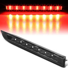 Black Housing Full LED Third 3rd Tail Brake Light Lamp Replacement for Nissan Rogue 14-19