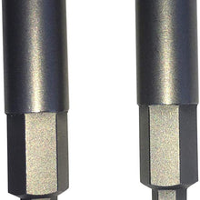 2PK Air Conditioning Service Wrench Step Hex Key Adapter | HVAC Valve Opener 3/16 x 5/16