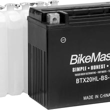 2003 Bombardier DS650 Racer Maintenance Free Battery - BTX15L-BS, Manufacturer: BikeMaster, BTX15L-BS BIKEMSTR BATTERY