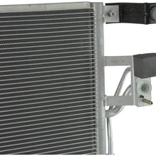 AC Condenser A/C Air Conditioning w/Receiver Drier for 07-09 Hyundai Santa Fe