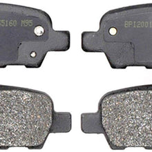 ACDelco 17D905M Professional Semi-Metallic Rear Disc Brake Pad Set