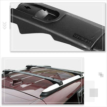 Compatible with RAV4 13-16 OE Style Aluminum Luggage Carrier Roof Rack Rail Crossbar Luggage Carrier+Lock