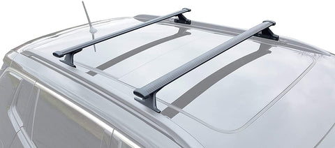 BrightLines Roof Rack Crossbars Compatible with 2018 2019 2020 2021 Jeep Compass