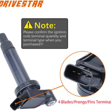 DRIVESTAR UF-267 Ignition Coil for Lexus ES300 RX300 Toyota Avalon Camry Highlander Sienna 3.0L
