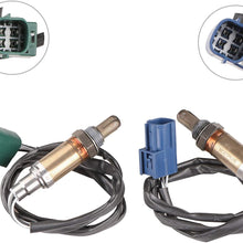 MOSTPLUS 234-4296 234-4309 13675 SG1306 O2 Oxygen Sensor Front Rear Compatible with 2002 2003 Nissan Altima Maxima Sentra 2.5L 3.5L/ 2002-2004 Infiniti I35 Upstream and Downstream(Set of 2)