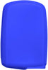 Keyless2Go New Silicone Cover Protective Case for Smart Prox Keys with FCC HYQ14FBA - Blue - (2 Pack)