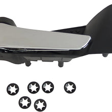 Dorman 88583 Front Driver Side Interior Door Handle for Select Buick Models, Black and Chrome