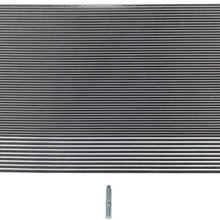 SCITOO Air Conditioning A/C Condenser Replacement for 2018 GMC Terrain Sport Utility 1.6L Automotive Cooling A/C Condenser