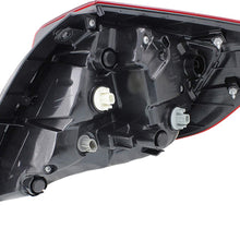 Tail Light Assembly Compatible with 2016-2018 Honda Civic Outer Sedan Driver Side