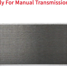 YHA MT Radiator Manual Transmission Assembly without Oil Cooler Compatible with 90-93 S10 Blazer 4.3L 92-94 Jimmy 4.3L 90-91 S15 Jimmy 4.3L 91-93 Sonoma 4.3L V6 CU1060