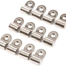 12) Brake Line Clamps 3/16 Inches Steel for Cars Off-Road ATV Sand Rod Car Rail