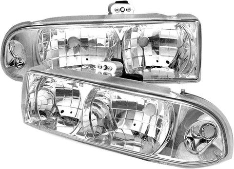 Spyder Auto 333-CS1098-C Crystal Headlight