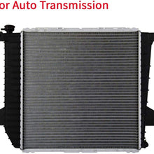 Automatic Transmission(AT) Aluminum/Plastic Radiator for 1996-1997 F-100 Ranger 2.3L 1995-1997 Ranger 2.3L L4 with Oil Cooler CU1726 ZZM615200A by GIMAE 1 Year Warranty