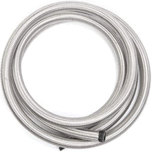 10 Feet 10AN AN10 5/8" Fuel Line Hose Braided Stainless Steel Oil Gas Fuel Hose CPE Synthetic Rubber Line Silver