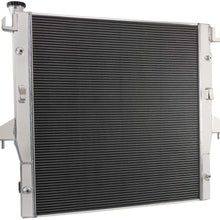 CoolingSky 55MM 3 Row All Aluminum Radiator for 2003-2009 Dodge Ram 2500 & Ram 3500 Diesel 5.9 6.7 Cummins