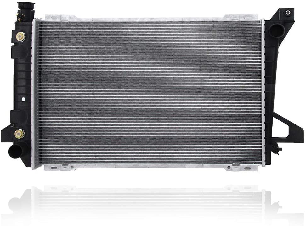 Radiator - Koyorad For/Fit 92-98 Ford Pickup Bronco V8 5.0/5.8L Automatic - With 40D Transmission - Plastic Tank, Aluminum Core - 1-Row - F2TZ8005F