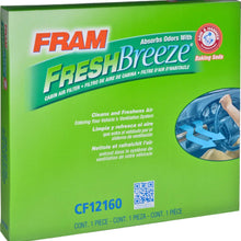 FRAM CF12160 Fresh Breeze Cabin Air Filter with Arm and Hammer