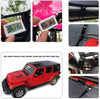 Shadeidea Jeep Wrangler SunShade JL Unlimited 4 Door Front & Rear 2 piece-Black Mesh Screen Sun shade JLU Top Cover UV Blocker with Pouch 2018+ New Model- 10 Years Warranty