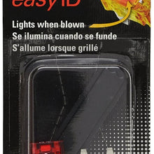 Bussmann BP/ATM-10ID Red ATM 10 Amp easyId Illuminating Fast-Acting Automotive Mini Blade Fuses - 2 per Card