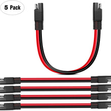 Nilight 5 Pack 10 Gauge 2 Pin Quick Disconnect Harness,2 Years Warranty