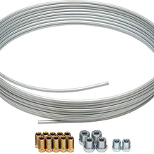 Carlson Quality Brake Lines H8300SK 25' Zinc Coated Steel Brake Line Kit 3/16" w/fittings assortment
