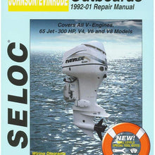 Seloc Service Manual - Johnson/Evinrude - All V Engines - 1992-01