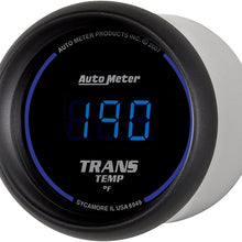 Auto Meter 6949 Cobalt Digital Transmission Temperature Gauge, 2 1/16"