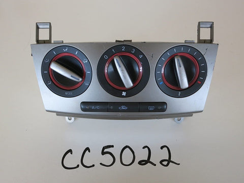 MAZDA 07 08 09 3 Climate Control Panel Temperature Unit A/C Heater OEM CC5022