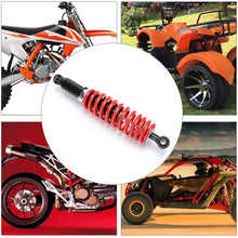 Kuuleyn Shock Suspension, 350mm/13.8in Aluminium Alloy Rear Shock Absorber Universal Fit for Dune Buggy Quad Dirt Bike ATV