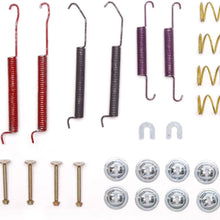 ACDelco 18K1467 Professional Rear Drum Brake Hardware Kit with Springs, Pins, Retainers, and Washers