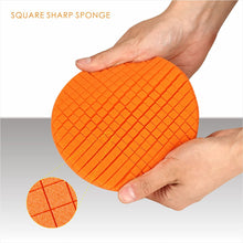 SPTA 5Pcs 7" Face for 6.7'' Backing Plate 7"/180mm Compound Buffing Sponge Pads Polishing Pads Kit Buffing Pad For Car Buffer Polisher Sanding,Polishing, Waxing