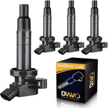 DWVO Ignition Coil Pack Compatible with 2000-2008 Toyota Celica Corolla Matrix MR2 Spyder - 2000-2002 Chevrolet Chevy Prizm - 2003-2008 Pontiac Vibe 1.8L L4 - Set of 4