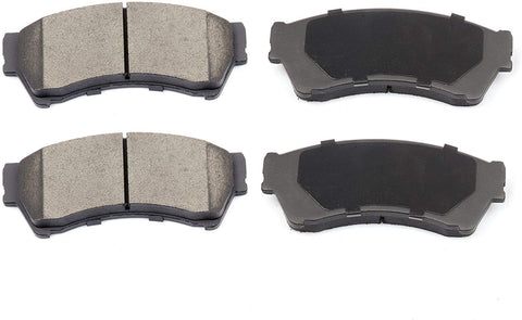 AUTOMUTO Ceramic Discs Brake Pads Kits, Front 4pcs Ceramic Disc Brake Pad fit for 06 07 08 09 10 11 12 Ford Fusion, 07 08 09 10 11 12 Lincoln MKZ, 06 Lincoln Zephyr, 06 07 08 09 10 11 Mercury Milany