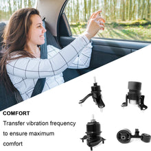 Ashimori Compatible With 2002-2006 Toyota Camry 2004-2008 Solara 2.4L Auto Transmission Engine Motor Mount Set A4203 A4204 A4207 A4211