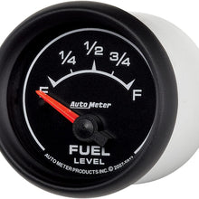 Auto Meter 5913 ES 2-1/16" 0-90 ohms Short Sweep Electric Fuel Level Gauge for GM