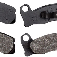 ACDelco 17D150M Professional Semi-Metallic Front Disc Brake Pad Set