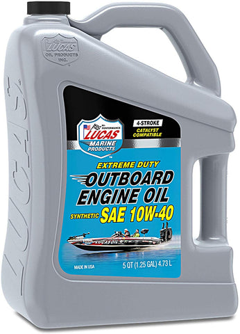 LUCAS LUCA10813 10W40 Outboard Oil Gallon